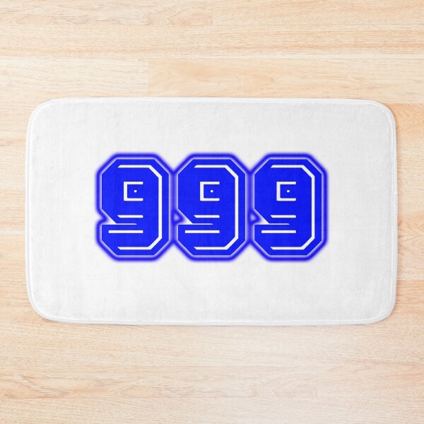 Item preview, Blue Number 999 designed and sold by sport-blue.