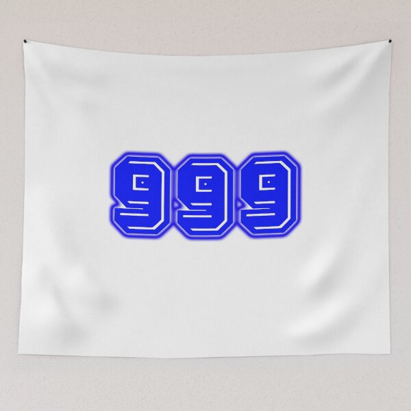 Item preview, Blue Number 999 designed and sold by sport-blue.