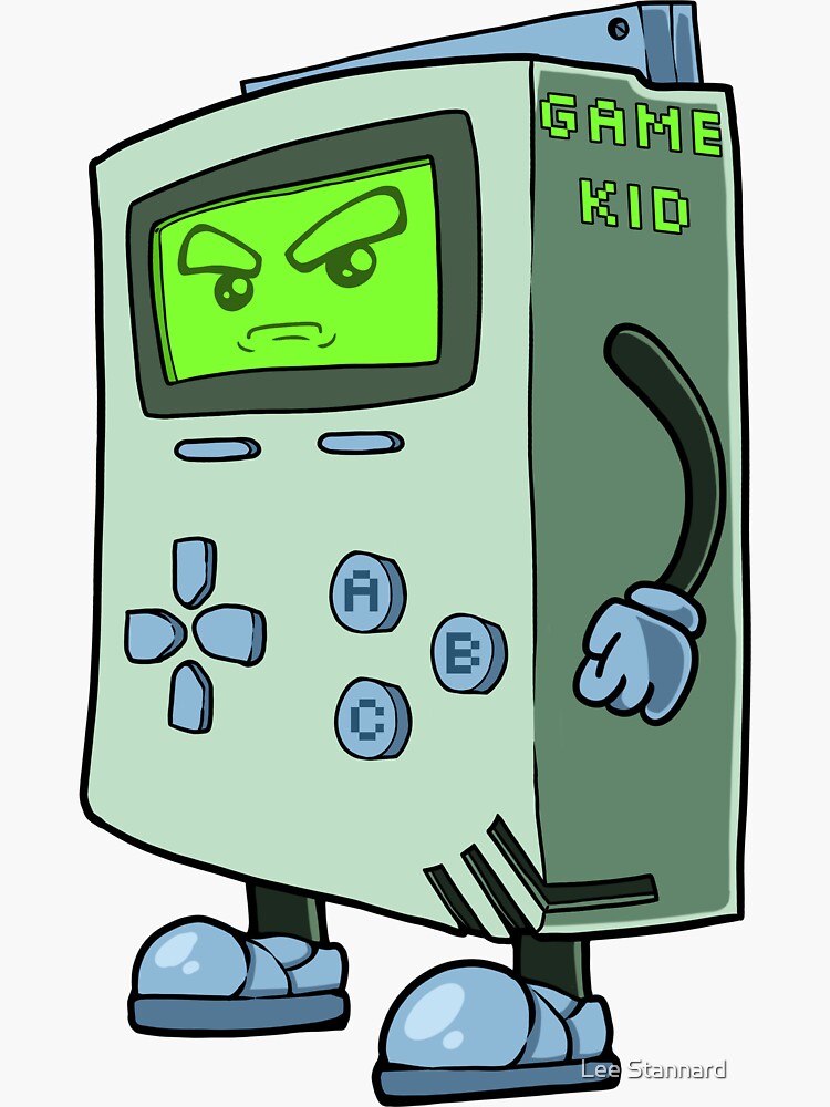 "Game Kid" Sticker by Rennis05 Redbubble
