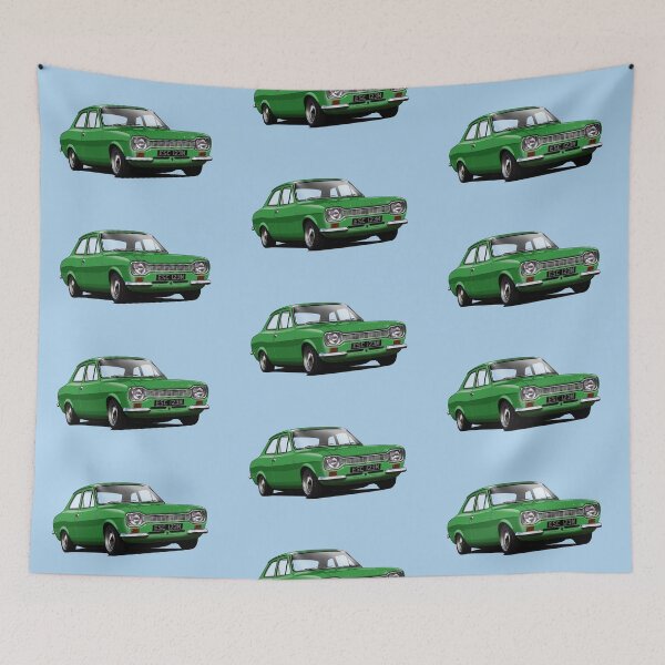 Item preview, Ford Escort Mk 1 in modena green designed and sold by candc-retro.