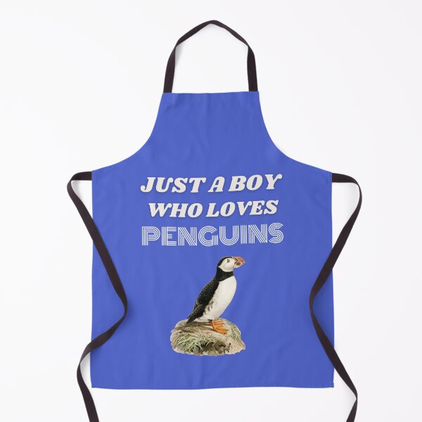 Item preview, Just a boy who loves penguins | Penguin lover | Atlantic puffin designed and sold by subtleday.