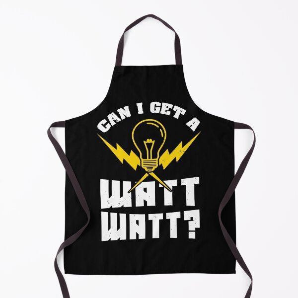 Item preview, Can I get a watt watt? Funny Electrician designed and sold by shirtbubble.