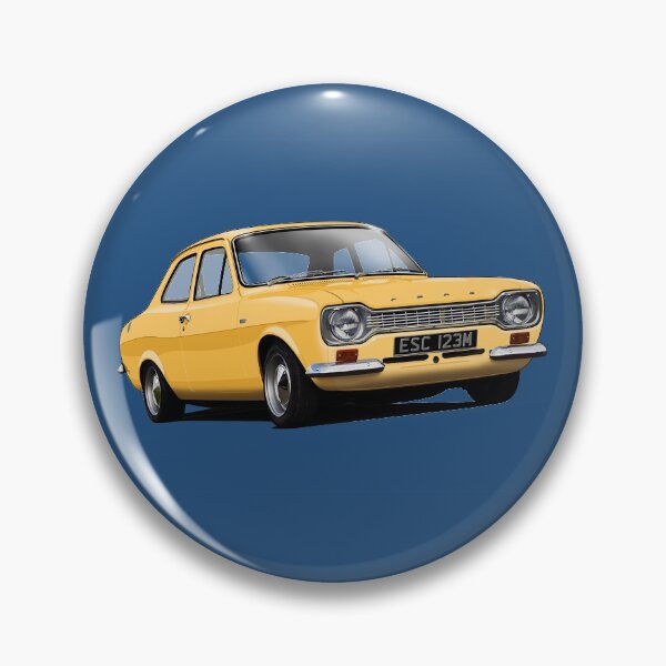 Aperçu de l'œuvre Ford Escort Mk 1 en beige sahara créée et vendue par candc-retro.