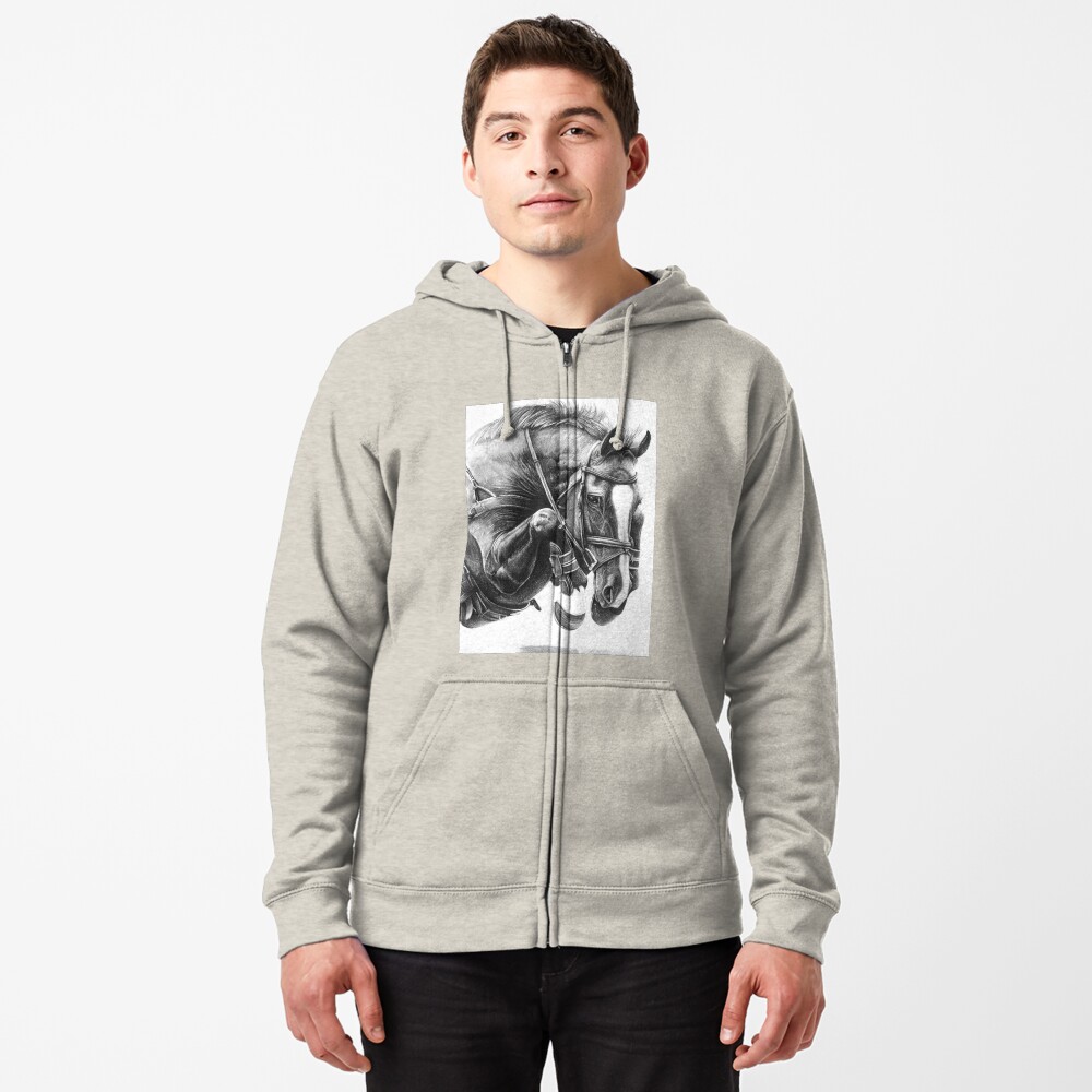 Aperçu de l'œuvre Veste zippée à capuche créée et vendue par r-henderson-art.
