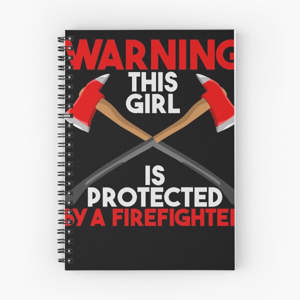Item preview, This girl is protected by a firefighter designed and sold by shirtbubble.