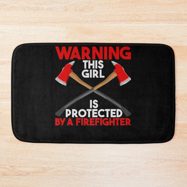 Item preview, This girl is protected by a firefighter designed and sold by shirtbubble.