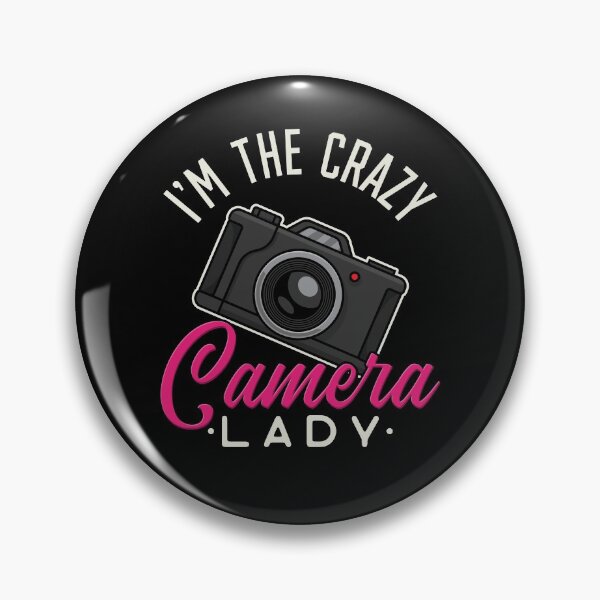 Item preview, I'm the Crazy Camera Lady designed and sold by shirtbubble.