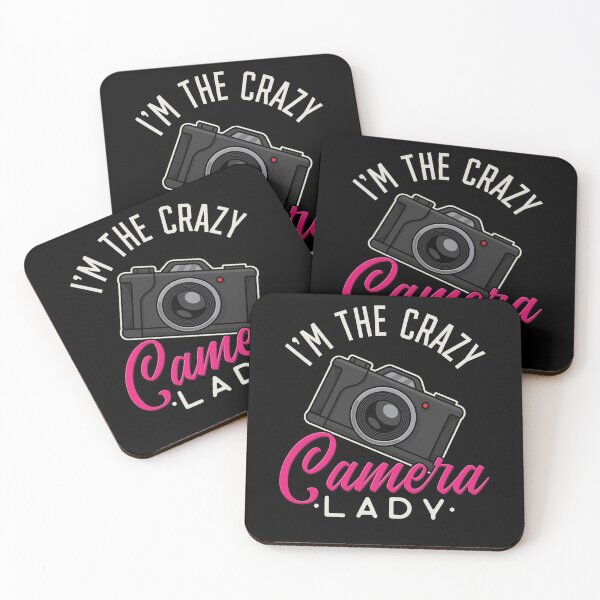 Item preview, I'm the Crazy Camera Lady designed and sold by shirtbubble.