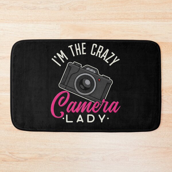 Item preview, I'm the Crazy Camera Lady designed and sold by shirtbubble.