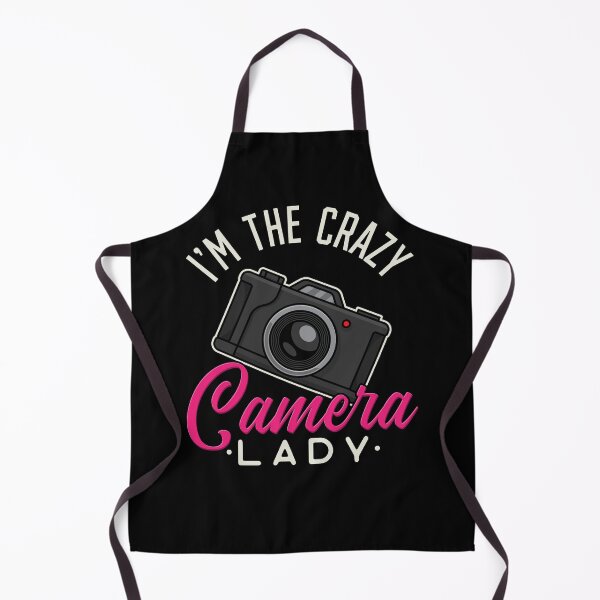 Item preview, I'm the Crazy Camera Lady designed and sold by shirtbubble.