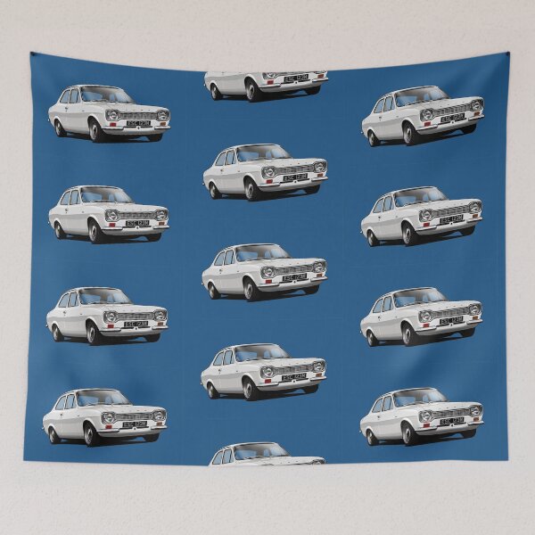 Item preview, Ford Escort Mk 1 in diamond white designed and sold by candc-retro.