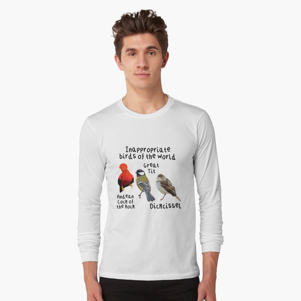 Inappropriate Birds Of The World  Essential T-Shirt for Sale by thezoogirl