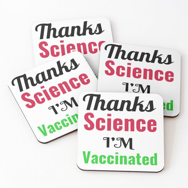 Item preview, Thanks Science I'M Vaccinated  designed and sold by Isheilstylish.