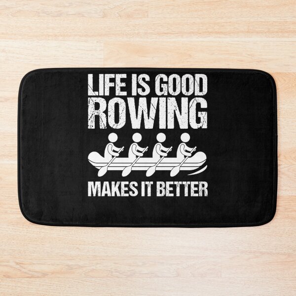 Item preview, Life Is Good Rowing Makes It Better Loves Rowing Row Boat designed and sold by Nessshirts.