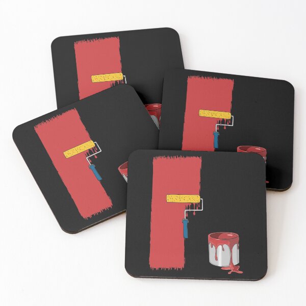 Item preview, Wall Painter Painting Red designed and sold by shirtbubble.