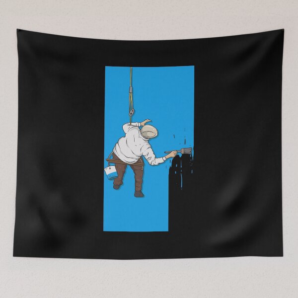 Item preview, Facade Painter - Painting Blue designed and sold by shirtbubble.
