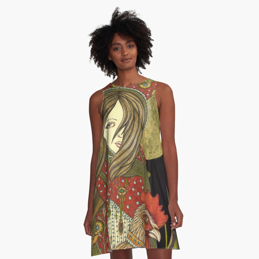 Item preview, A-Line Dress designed and sold by AnitaInverarity.