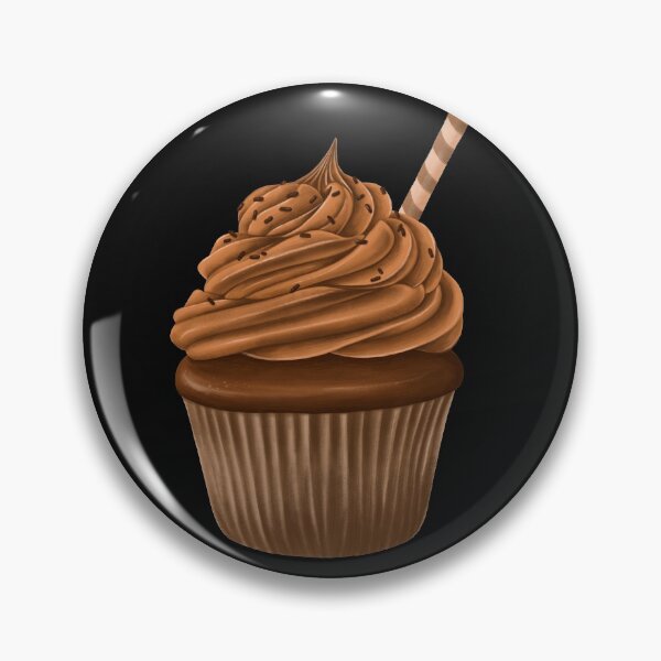 Item preview, Chocolate cupcake design designed and sold by luckyturtles.