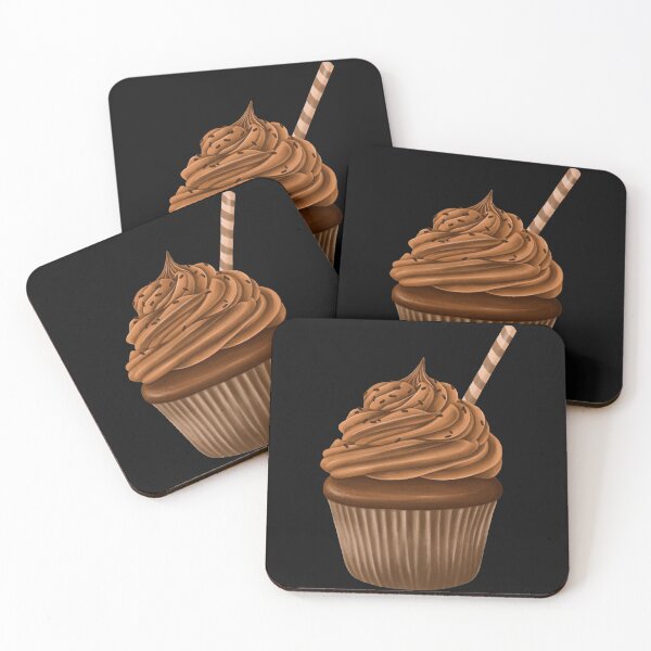Item preview, Chocolate cupcake design designed and sold by luckyturtles.