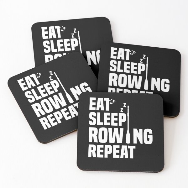 Item preview, Eat Sleep Loves Rowing Repeat Rower Rowing Boat designed and sold by Nessshirts.