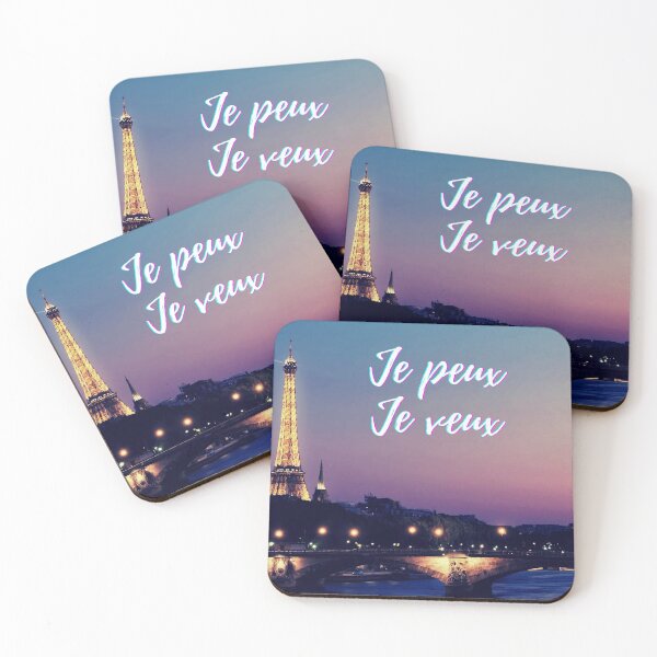 Item preview, I can I will - regalos temáticos populares de citas en francés designed and sold by RebelliousRosee.