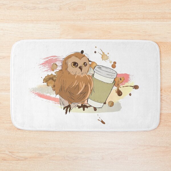 Item preview, Owl and coffee designed and sold by hexchen09.