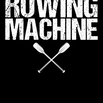 Artwork thumbnail, Rowing Machine Rower Rowing Boat Loves Boat Racing by Nessshirts
