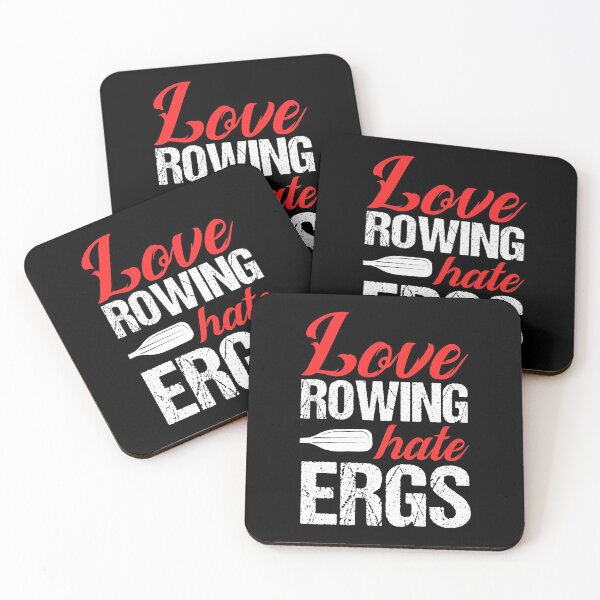 Item preview, Love Rowing Hates ERGS Rower Rowing Boat Loves Boat Racing designed and sold by Nessshirts.