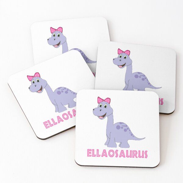 Item preview, ELLA ELLAOSAURUS COOL PERSONALIZED DINOSAUR designed and sold by COLEY-CREATIONS.