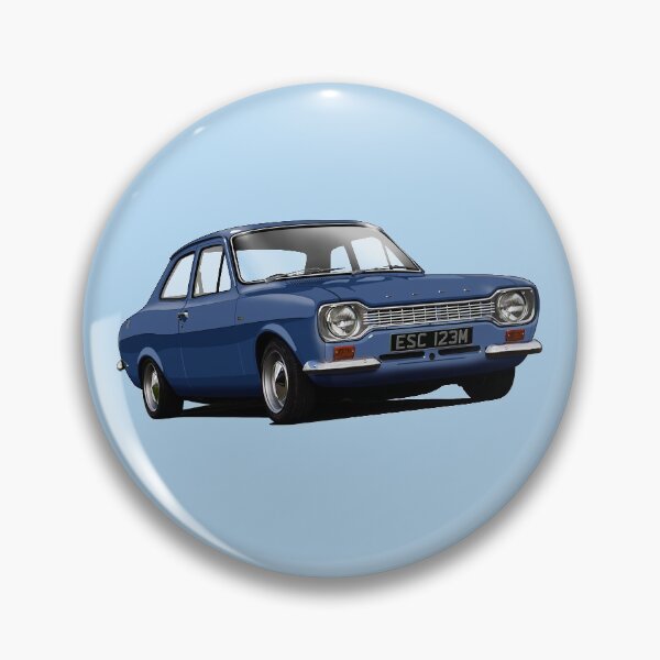 Artikelvorschau, Ford Escort Mk 1 in Königsblau entworfen und verkauft von candc-retro.
