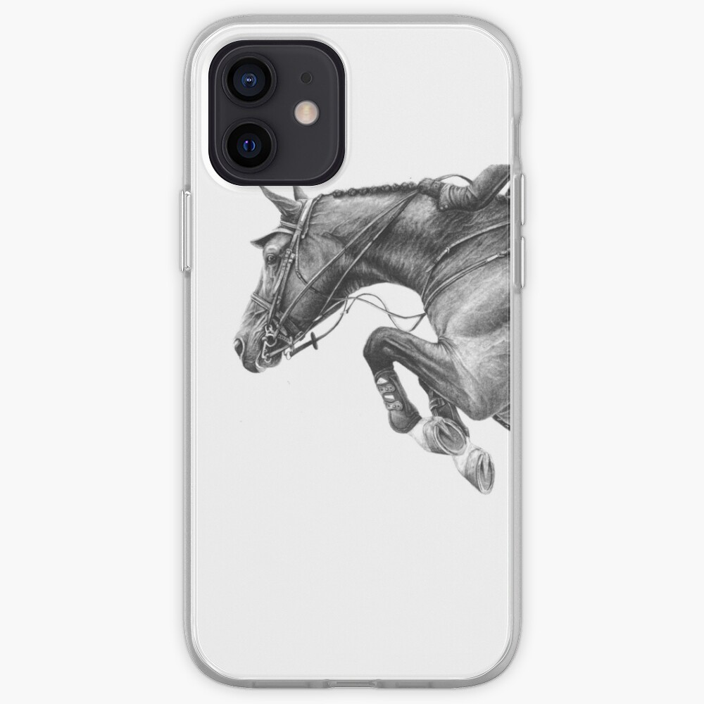 Flick - Showjumping Horse iPhone Case & Cover