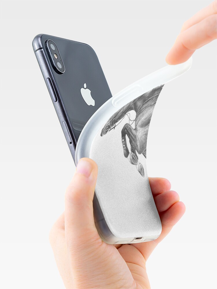 Alternate view of Flick - Showjumping Horse iPhone Case & Cover