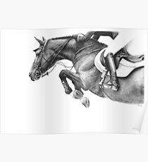 Flick - Showjumping Horse Poster