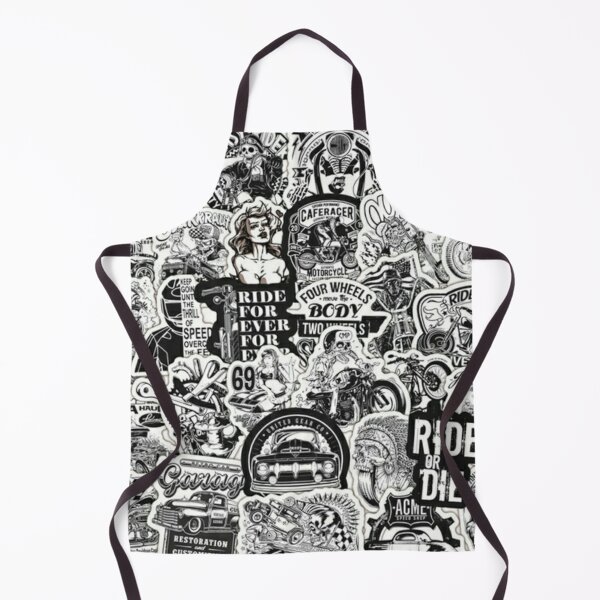 Item preview, Sticker bomb IV black and white designed and sold by Madventures South Australia.