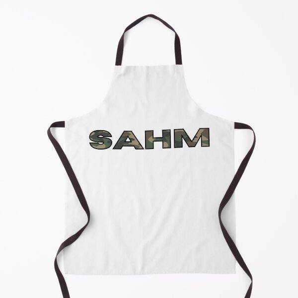 Item preview, Stay At Home Mom SAHM Green Woodland Camo (Black Outline Design) designed and sold by modernfamgear.