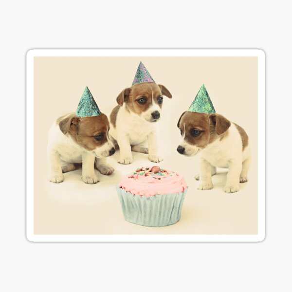 Item preview, Vintage Puppy Birthday Card designed and sold by micklyn.