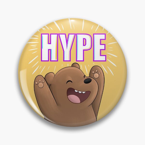 Item preview, Grizz the Hype Guy designed and sold by caseysketches.