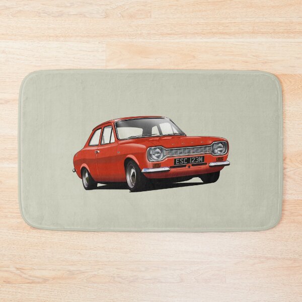 Item preview, Ford Escort Mk 1 in carnival red designed and sold by candc-retro.