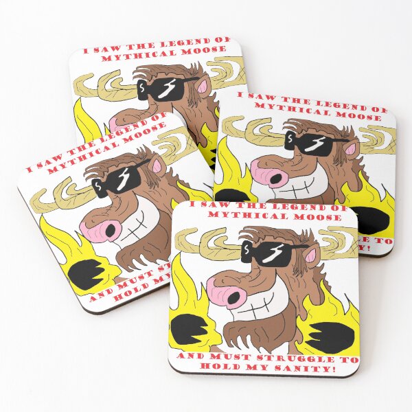 Item preview, The Legend of Mythical Moose designed and sold by manburning.