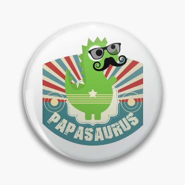 Item preview, PAPASAURUS rex retro designed and sold by StairheadStore.