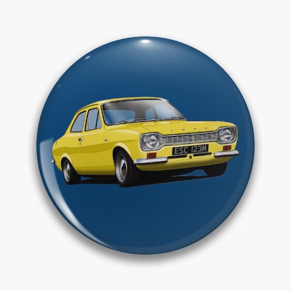 Item preview, Ford Escort Mk 1 in daytona yellow designed and sold by candc-retro.