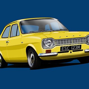 Ford Escort Mk1 Daytona Yellow Ford Escort Mk1 Daytona Yellow