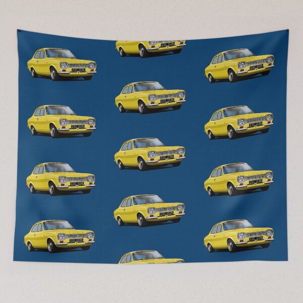 Item preview, Ford Escort Mk 1 in daytona yellow designed and sold by candc-retro.