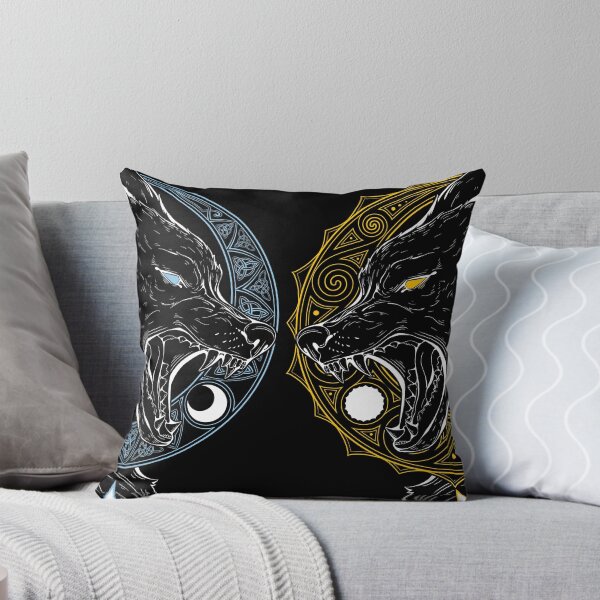Item preview, Sköll and Hati designed and sold by ChocolateRaisin.