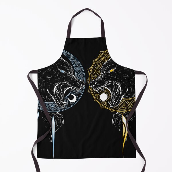Item preview, Sköll and Hati designed and sold by ChocolateRaisin.