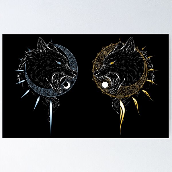 Sköll and Hati Poster
