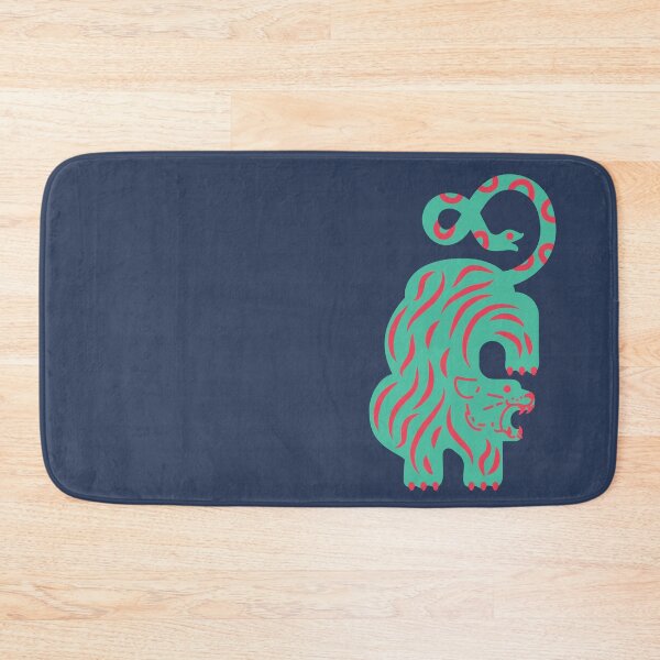 Item preview, Vivid Tiger in Deep Ocean Blue - Navy designed and sold by GUDIJA.