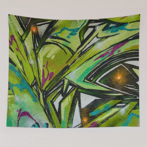 Item preview, Psychedelic Abstract - a Complex Mix of Kaleidoscopic Shapes and Colors designed and sold by Georgia Mizuleva.