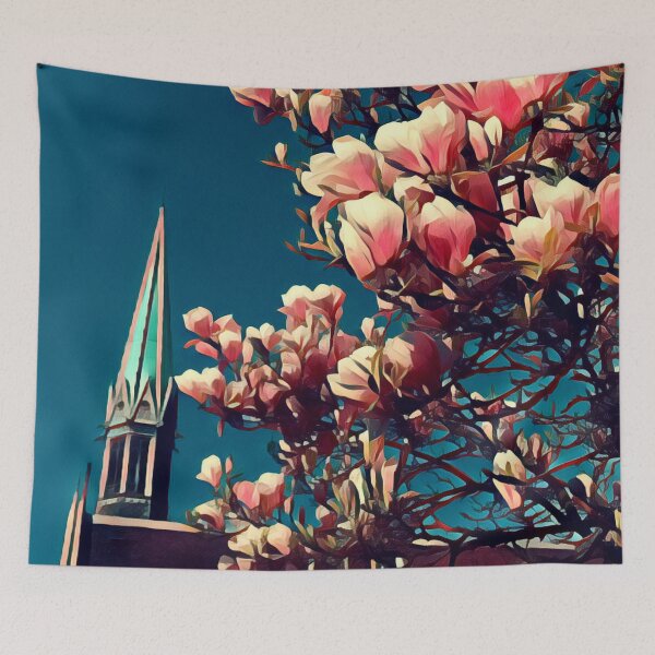 Item preview, Magnolias at Harrow School  designed and sold by KesiaHosking.
