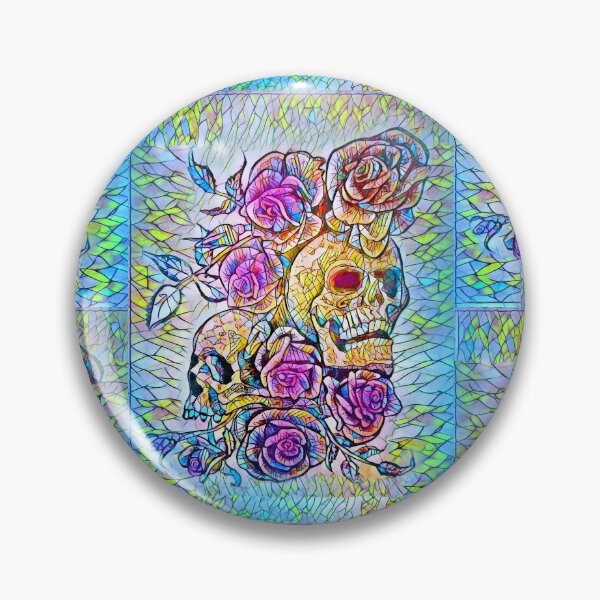 Item preview, espdzines skulls and roses 2 of 3 designed and sold by EspDzines.